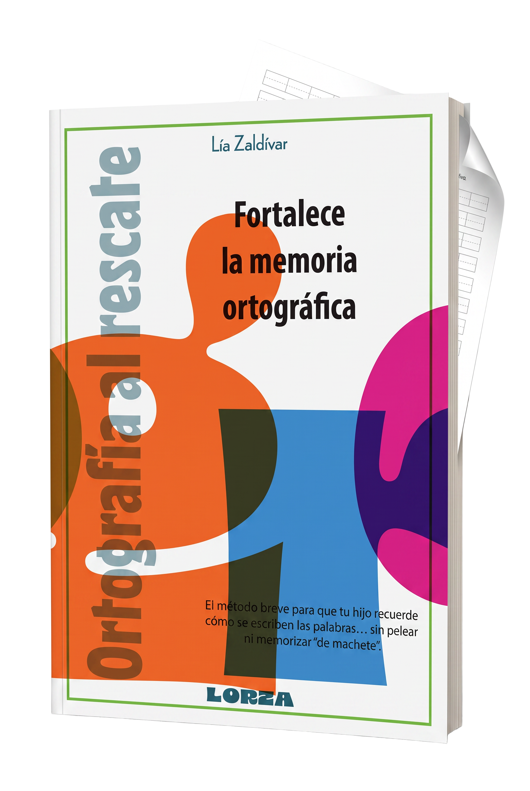 Mockup del recurso Rutina para Fortalecer la Memoria Ortográfica