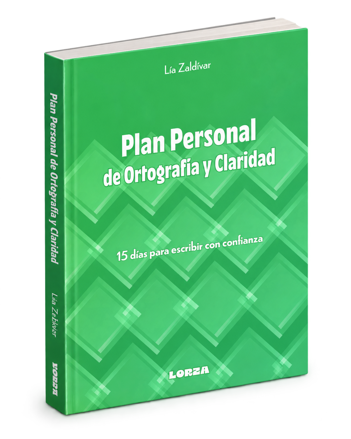 Mockup del libro Plan Personal de Ortografía y Claridad